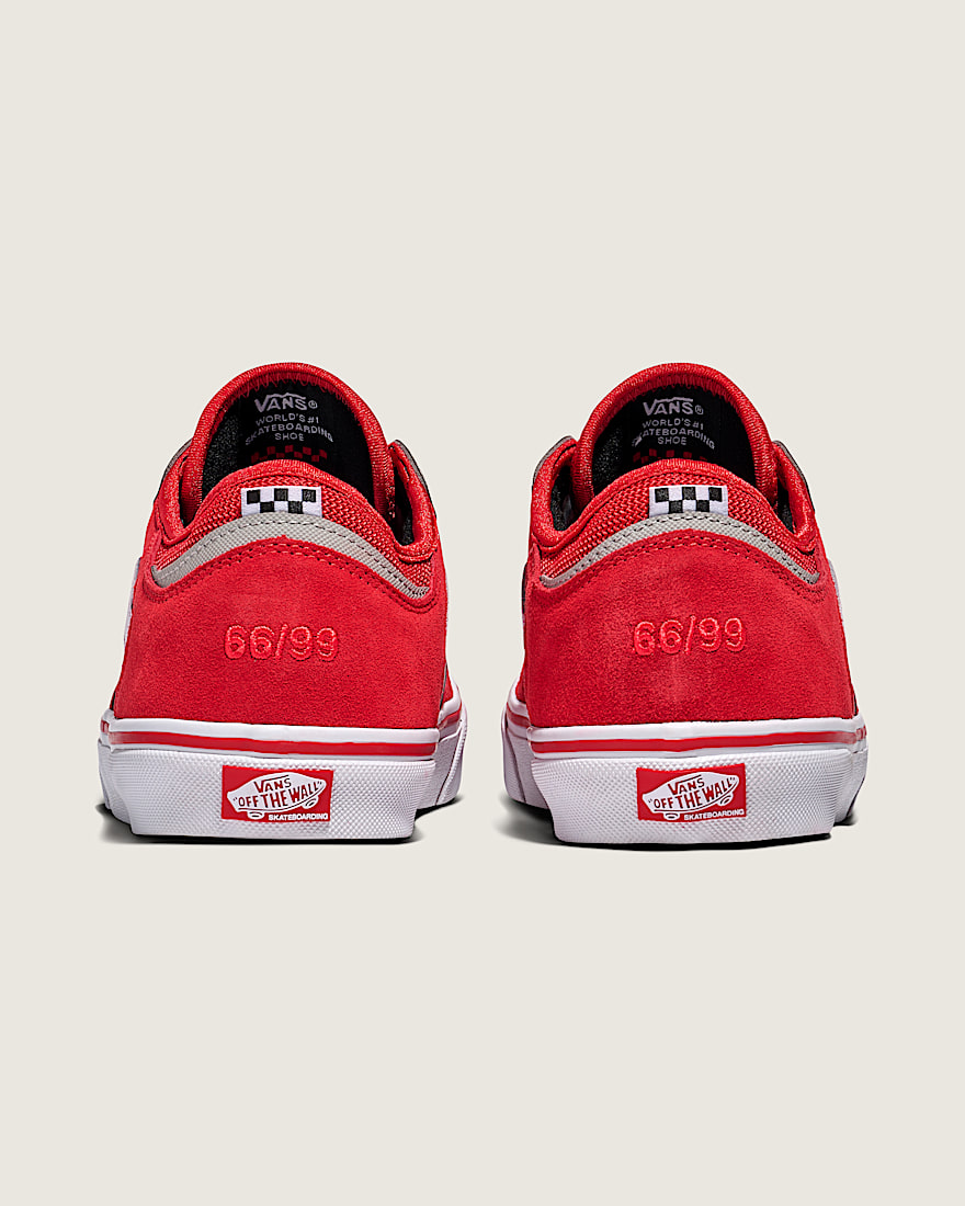 Skate Rowley Shoe VANS Red  Grey ALT3