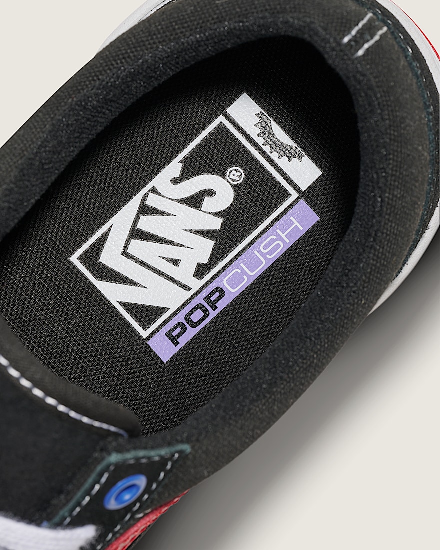 BMX Old Skool Shoe VANS Sport Black  Red ALT4