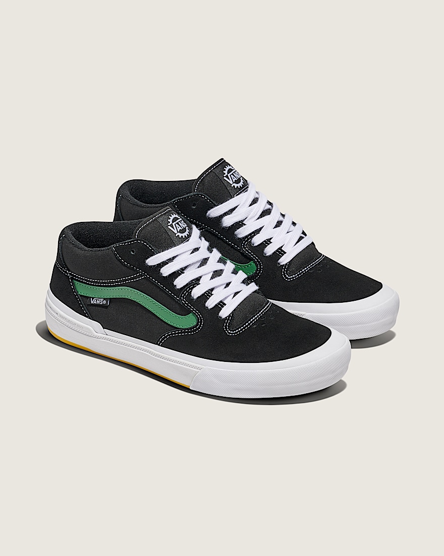 BMX Style 114 Shoe VANS Black  Sport Green ALT1