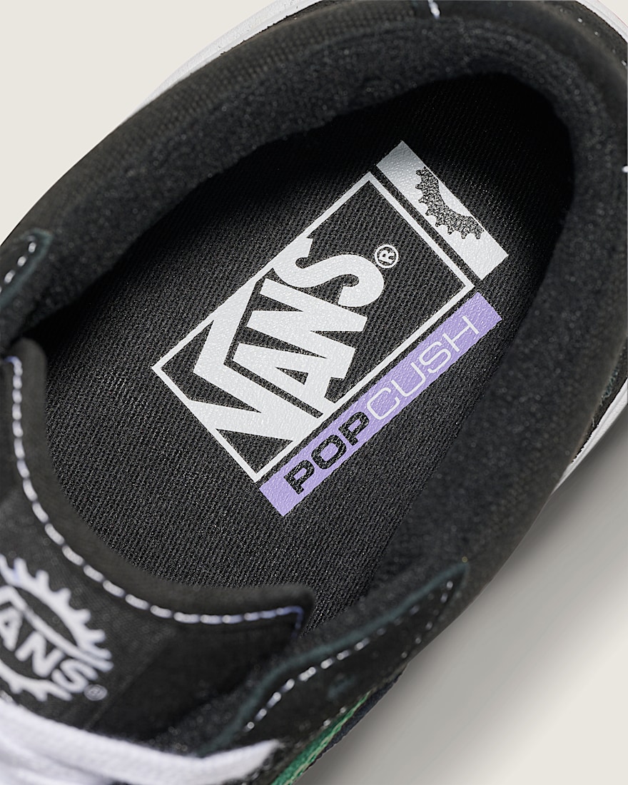 BMX Style 114 Shoe VANS Black  Sport Green ALT4