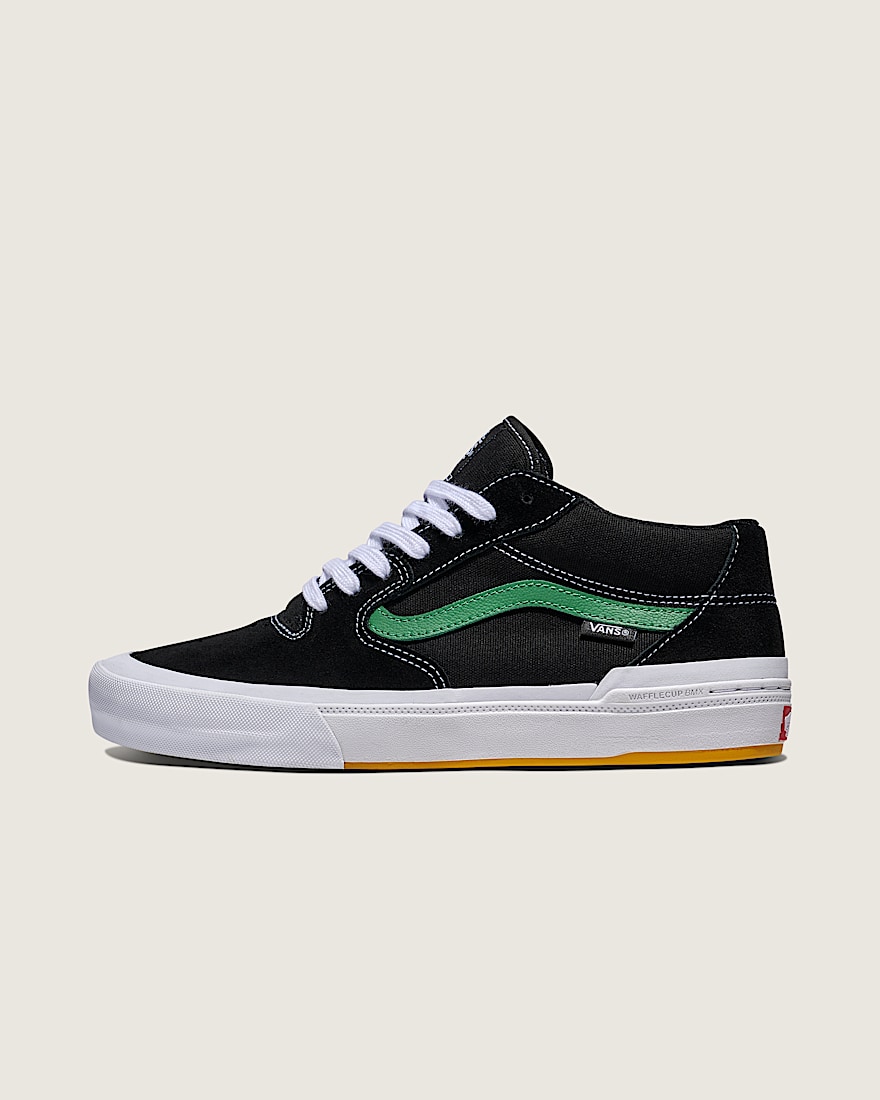 BMX Style 114 Shoe VANS Black  Sport Green HERO