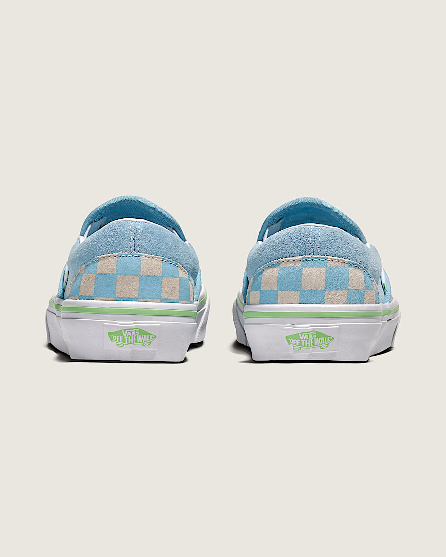 Classic Slip-On Suede Checkerboard Shoe