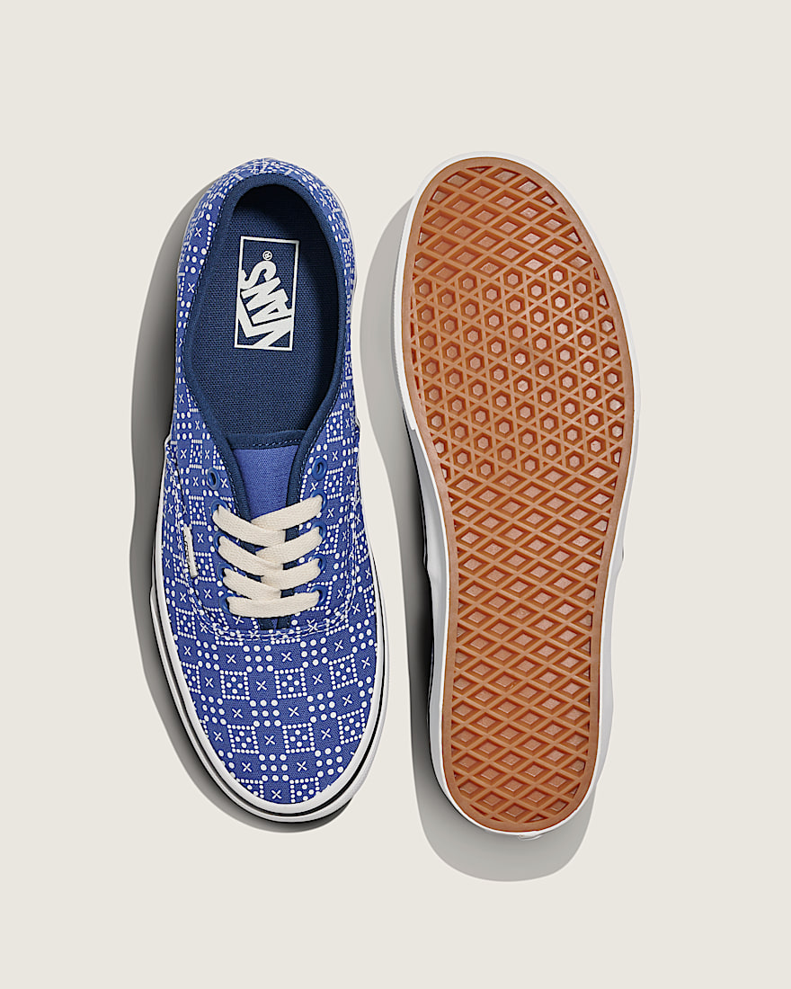 Authentic Shoe VANS Checker Dot Blue ALT2