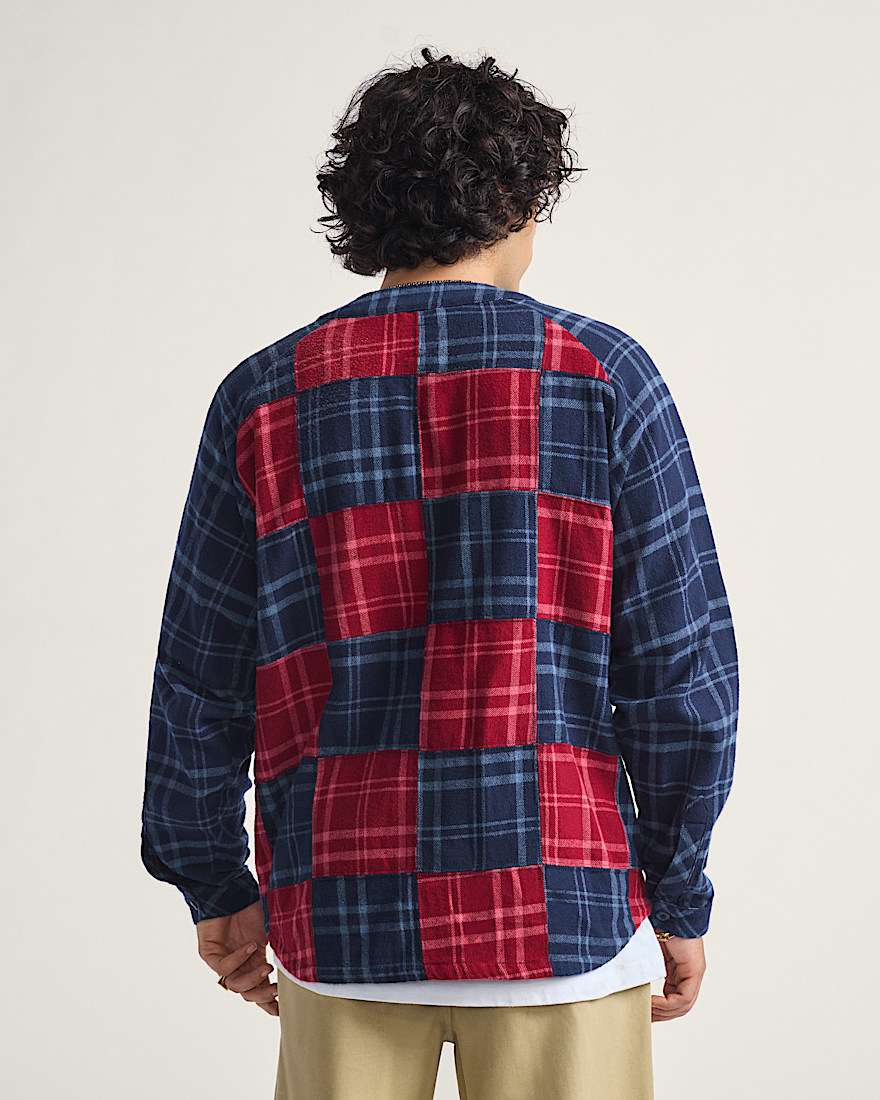 OTW Blocked Flannel Shirt