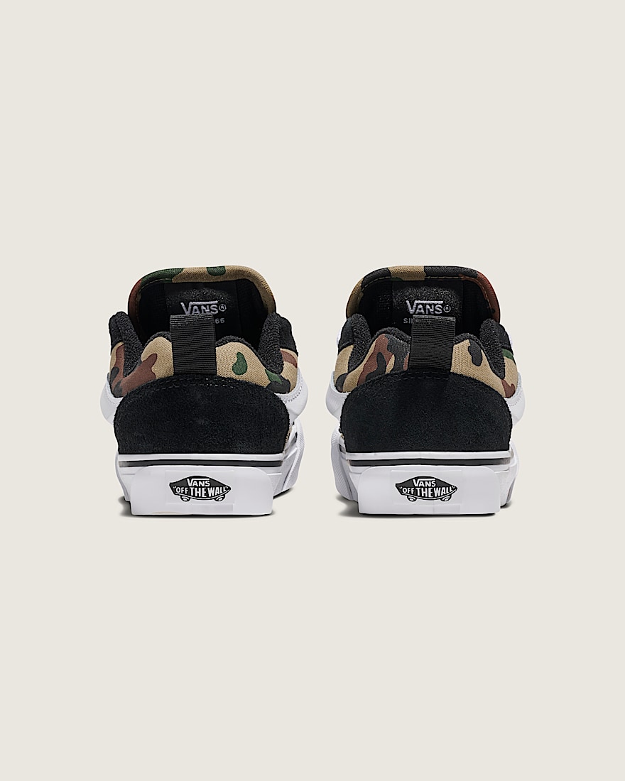 Little Kids Knu Skool Shoe VANS Camo Jungle Green ALT3