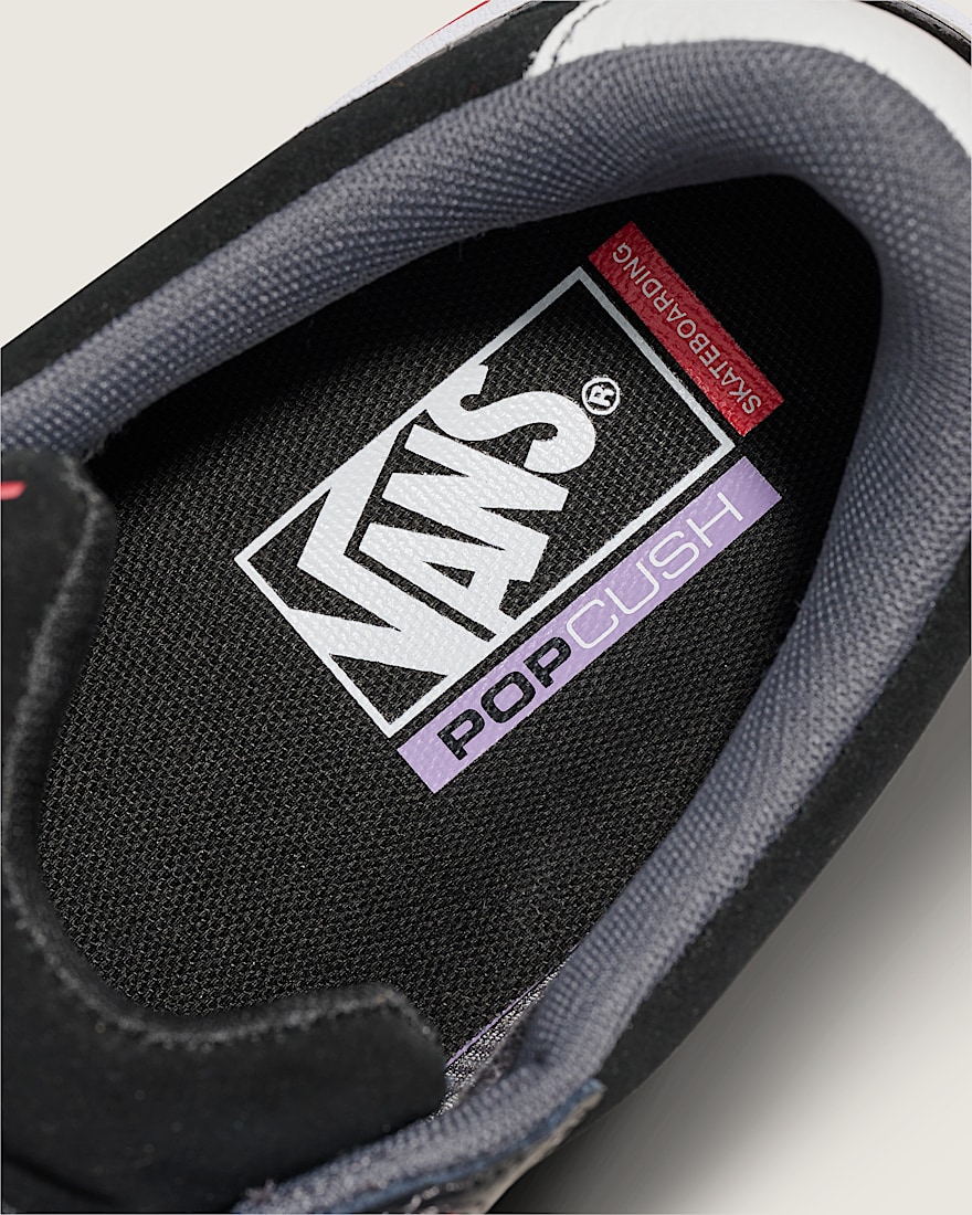 Skate 2 Wayvee Shoe VANS Black  White  Red ALT4