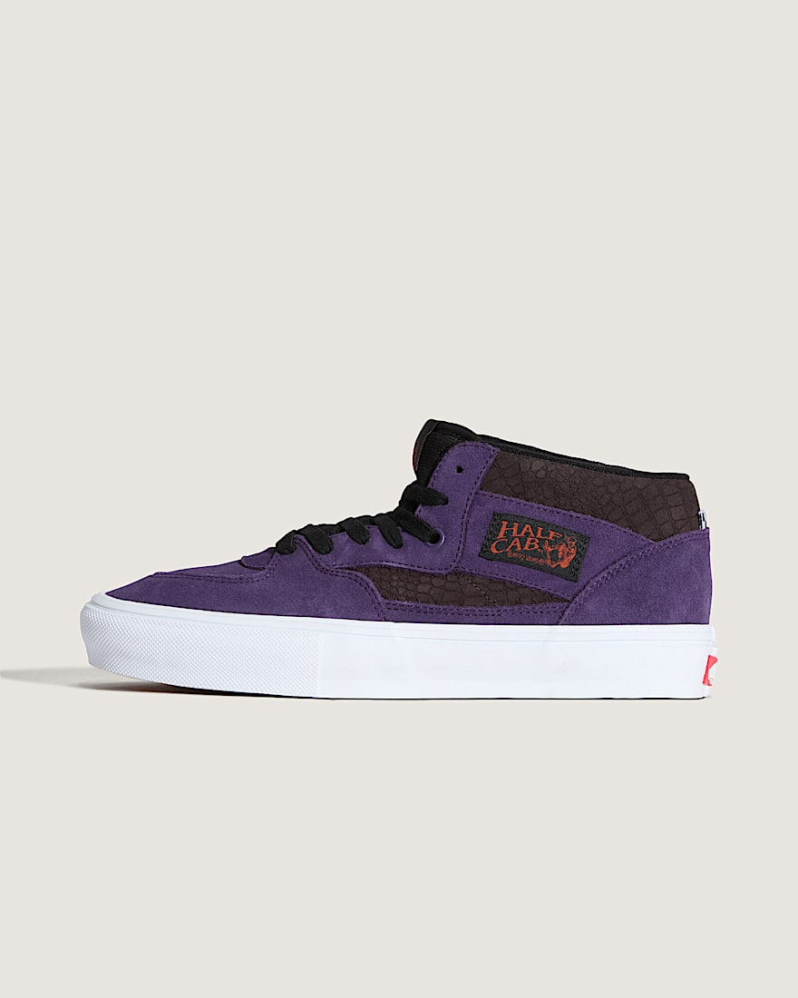 Skate Half Cab Shoe VANS Croc Grape Purple HERO
