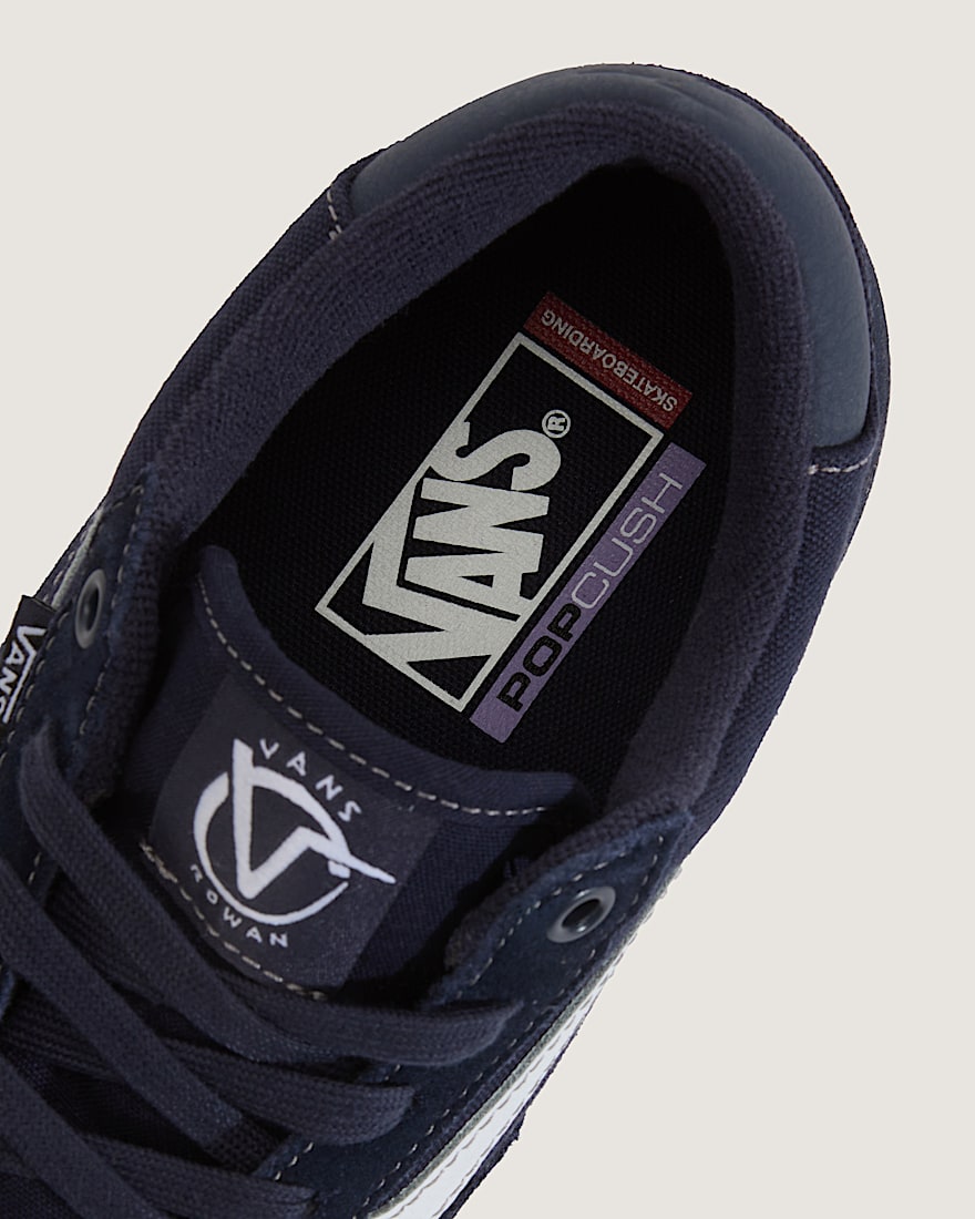 Skate Rowan Shoe VANS Navy Blue  White ALT5