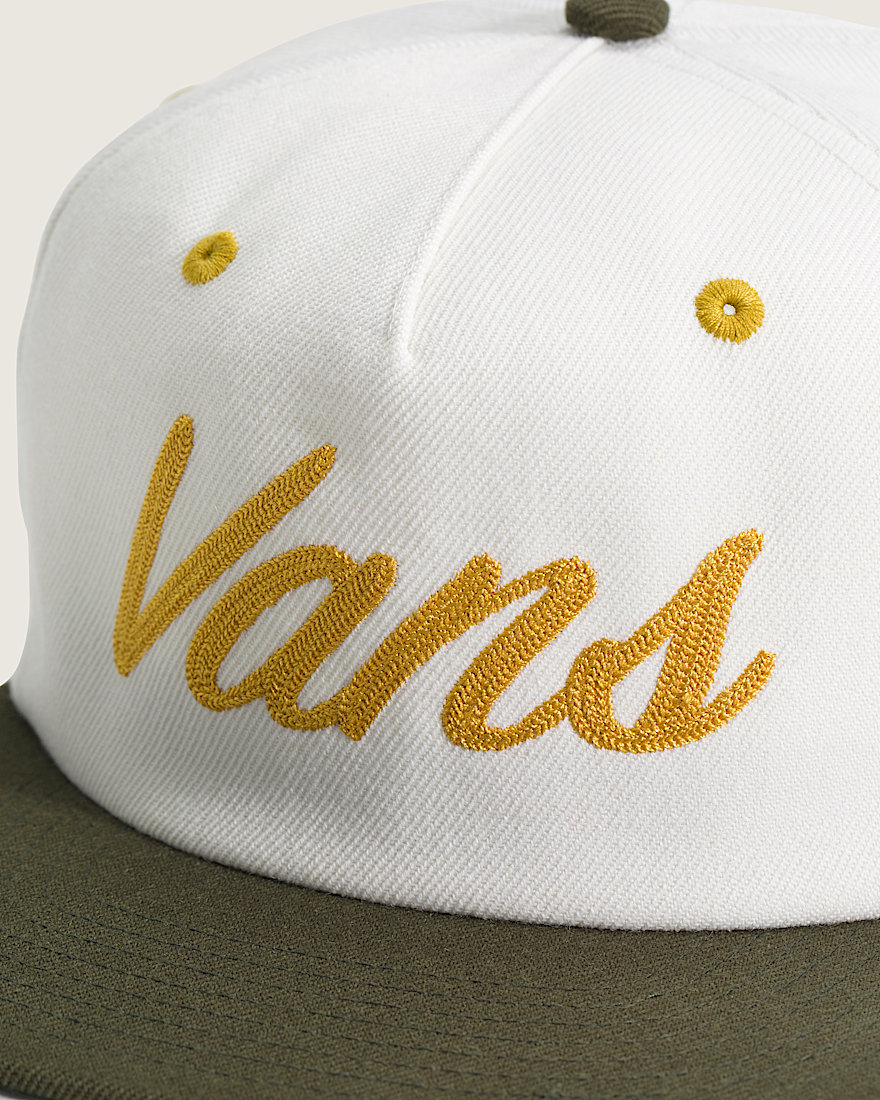 Gotsie Snapback Hat VANS Dried Kelp Green ALT1