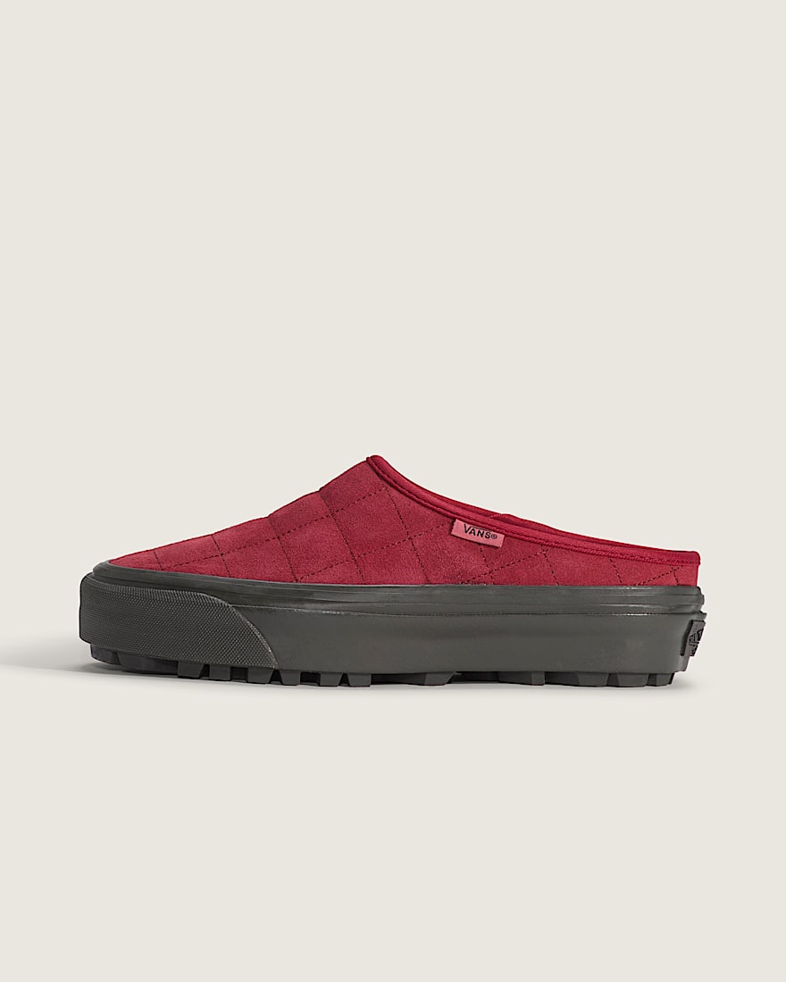 Premium Style 17 Mule VANS Bordeaux Red HERO