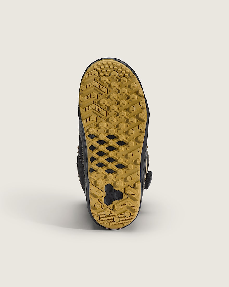 Invado Pro X Rene Rinnekangas Snowboard Boot VANS Black Gold Yellow ALT5