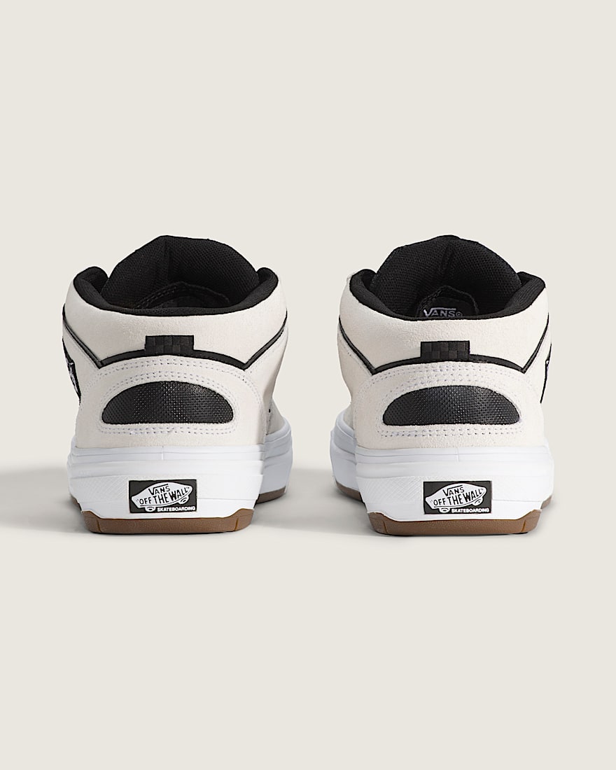 Skate Half Cab Wafflecup Shoe VANS White  Black ALT3