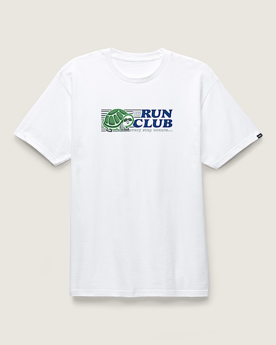 Run Club TShirt VANS White HERO