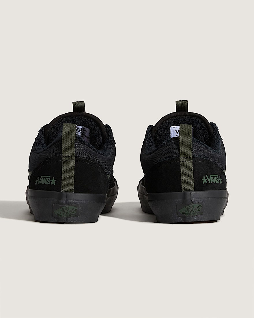 Skate Old Skool 36 Shoe by Atiba Jefferson VANS Atiba Black  Dark Green ALT3