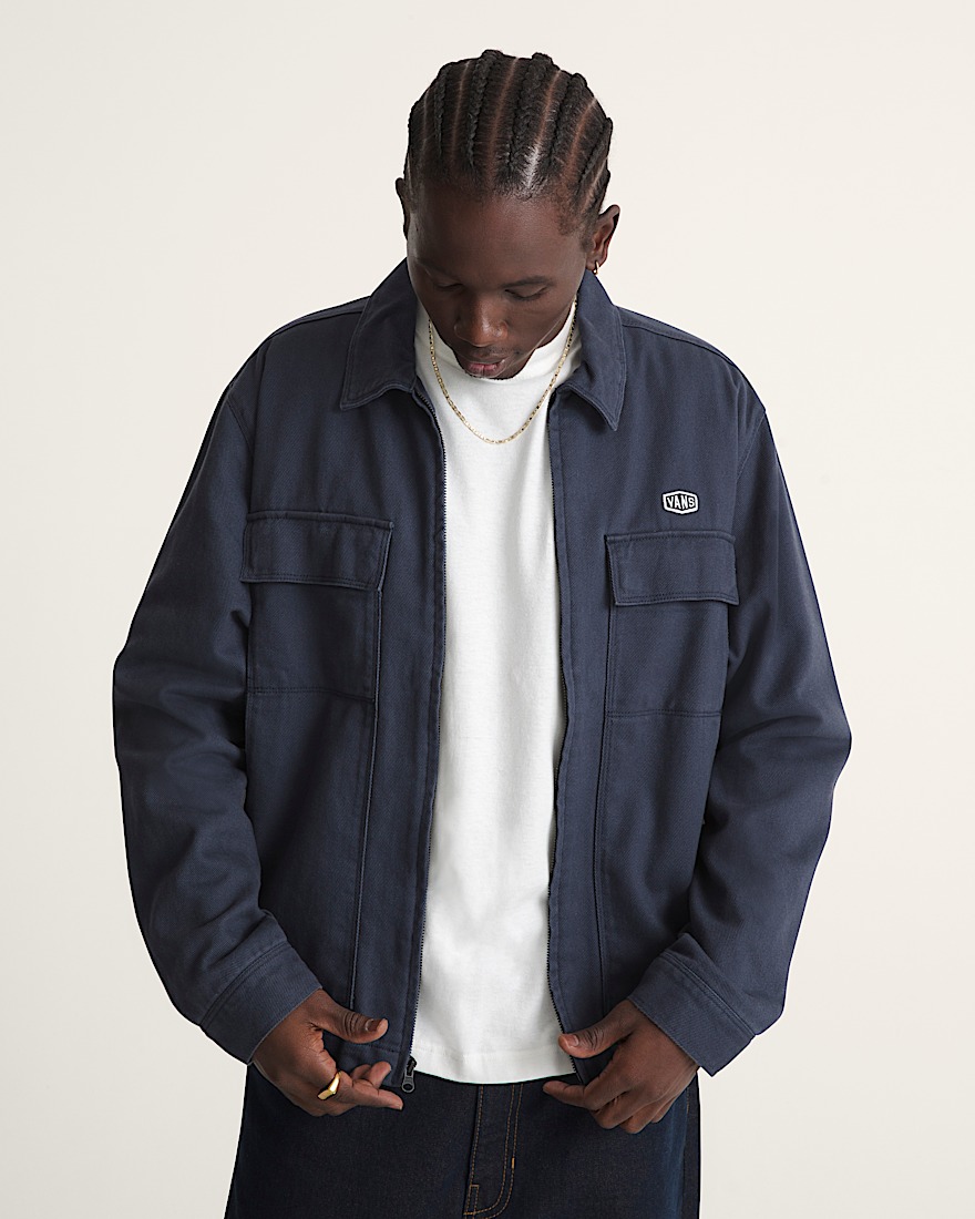 Mcavoy Station Jacket VANS Parisian Night Blue ALT1