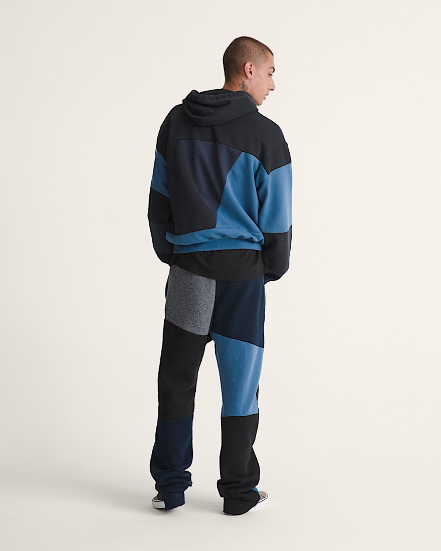 Waffle Shop Reimagined Pieced Sweatpants VANS Blue ALT4