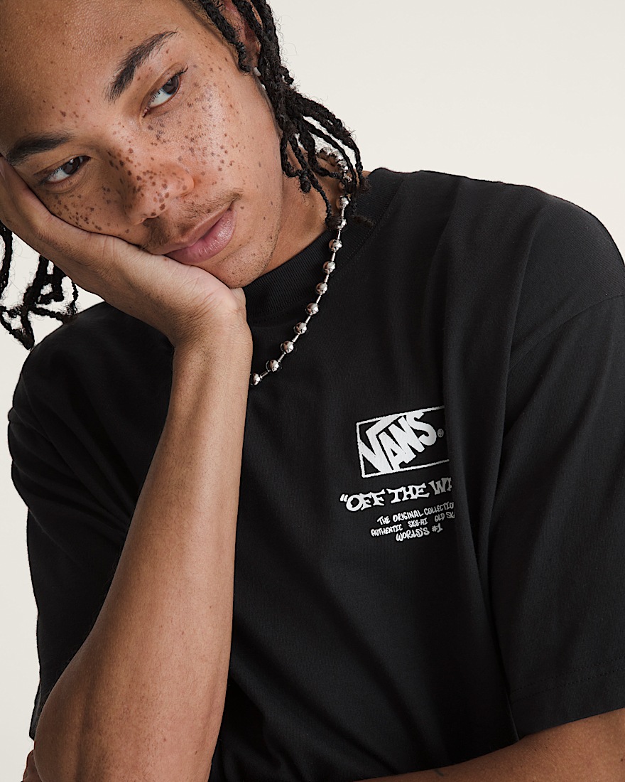 Circle Bones TShirt VANS Black ALT4