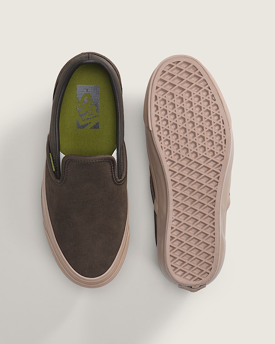 Premium Classic SlipOn Shoe VANS Coal Brown ALT2