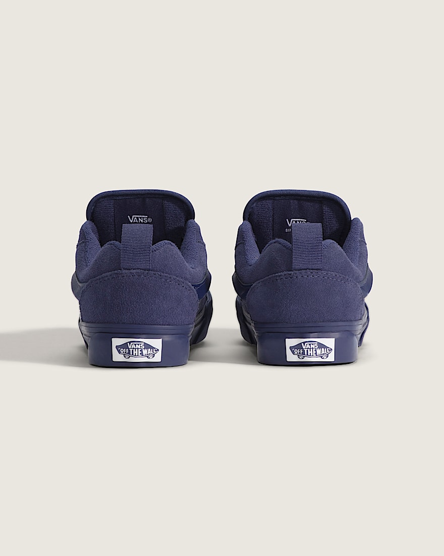 Little Kids Knu Skool Shoe VANS Deep Twilight Blue ALT3
