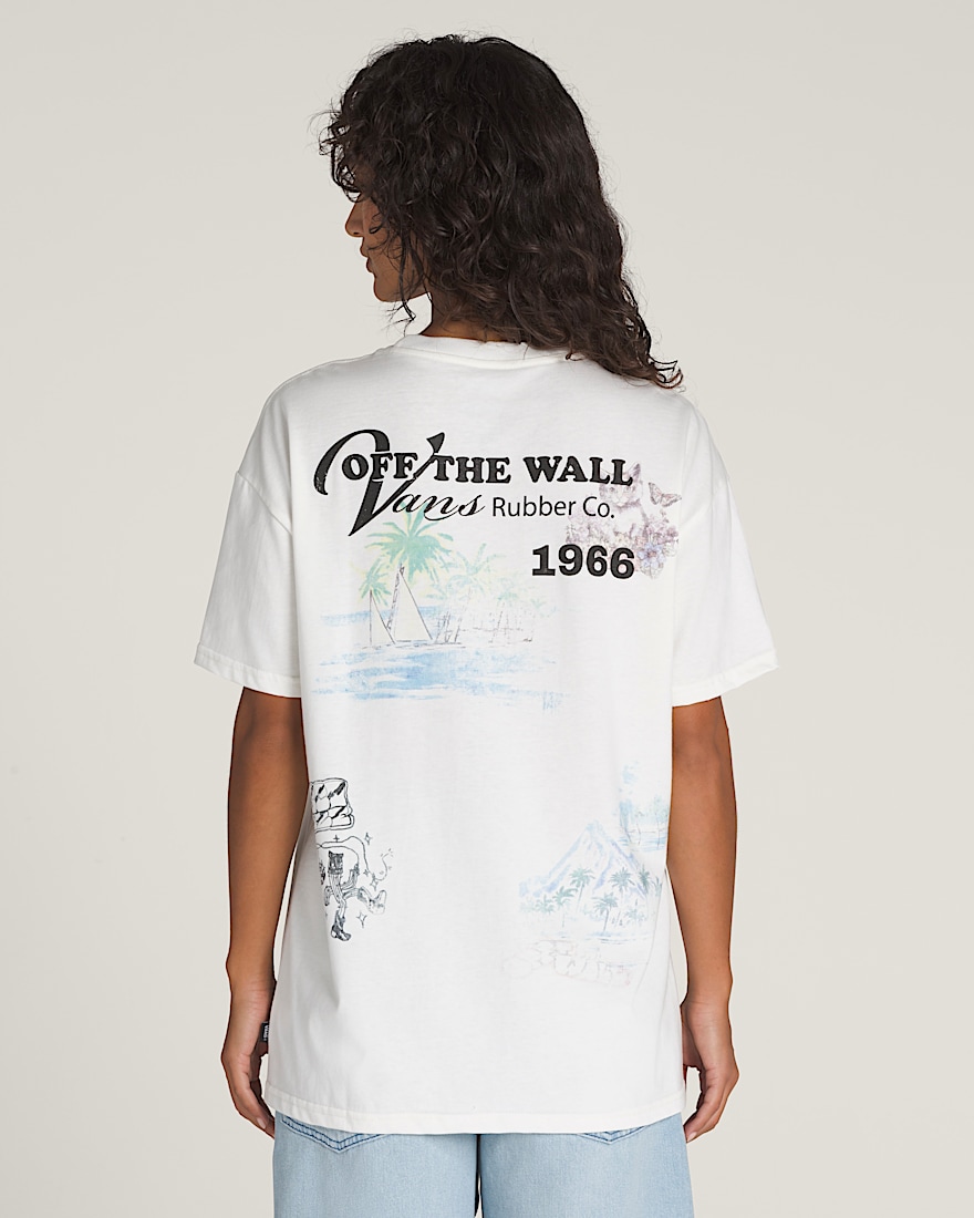 Vintage St Vans TShirt VANS White ALT4