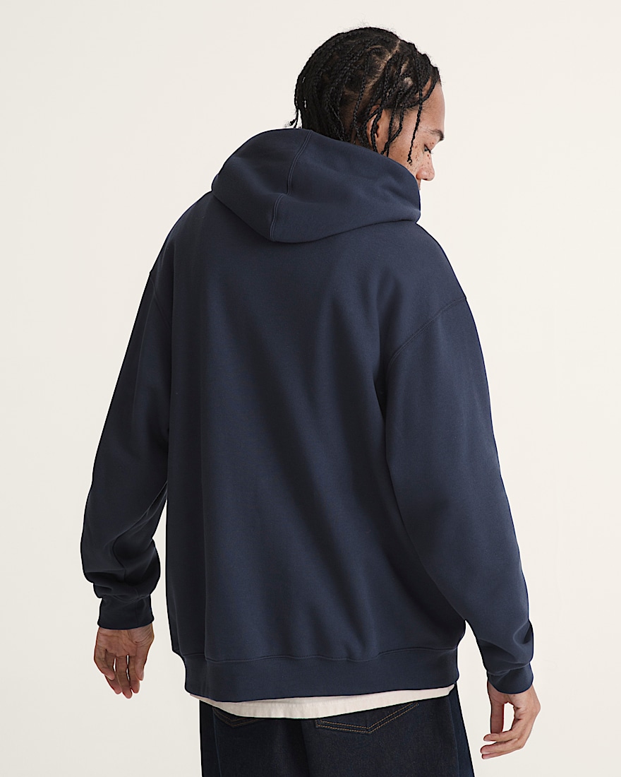 Scripted Vans Pullover Hoodie VANS Parisian Night Blue ALT3