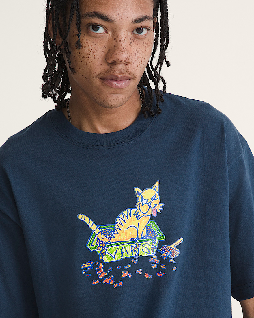 Litter TShirt VANS Navy Blue ALT4