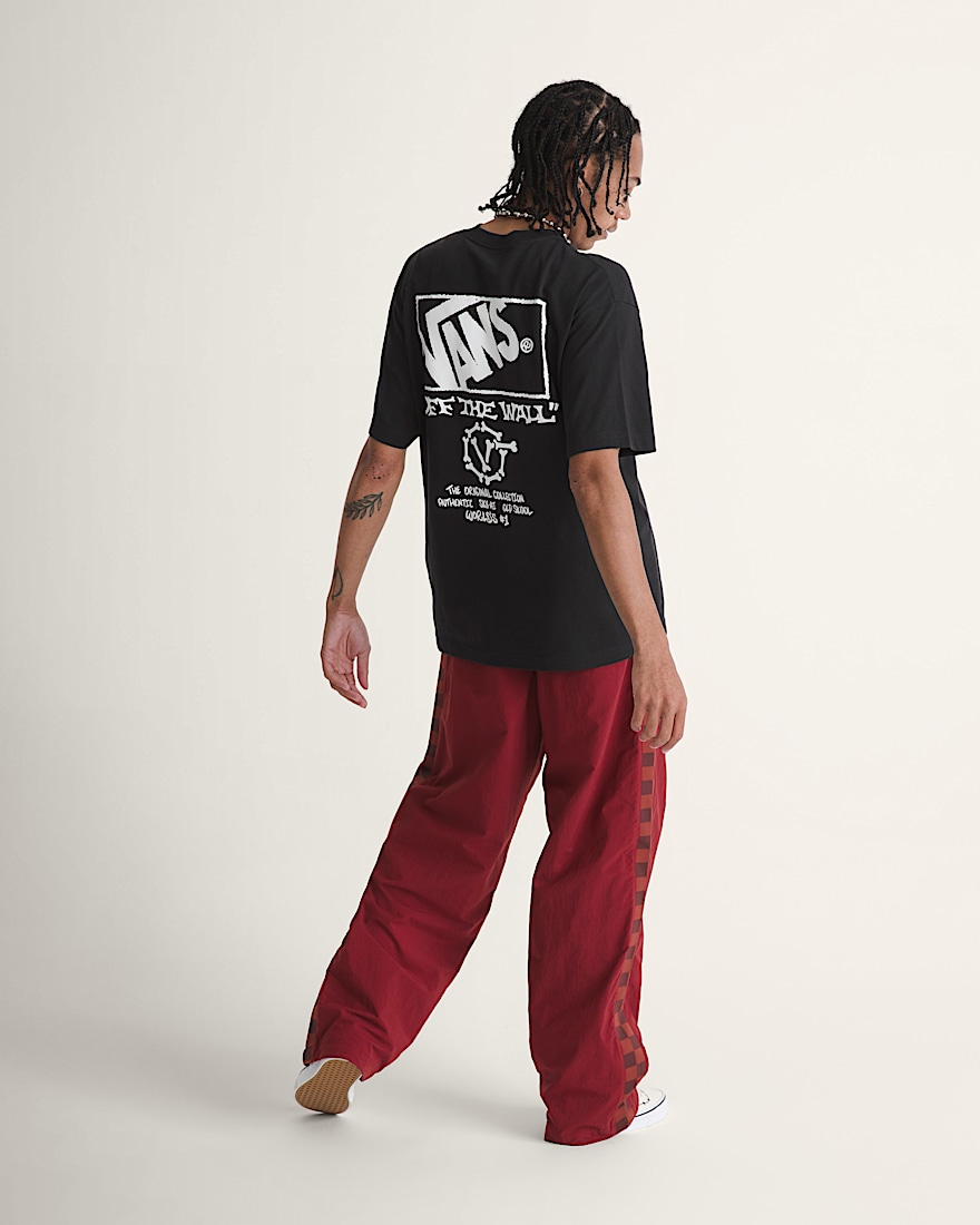 Ronnie Track Pants VANS Bordeaux Red ALT4