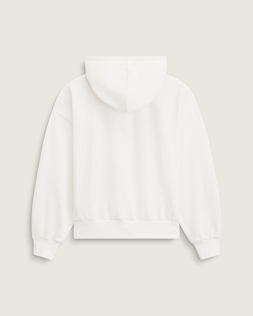 Pearls Logo Retro Pullover Sweatshirt VANS Marshmallow White ALT1