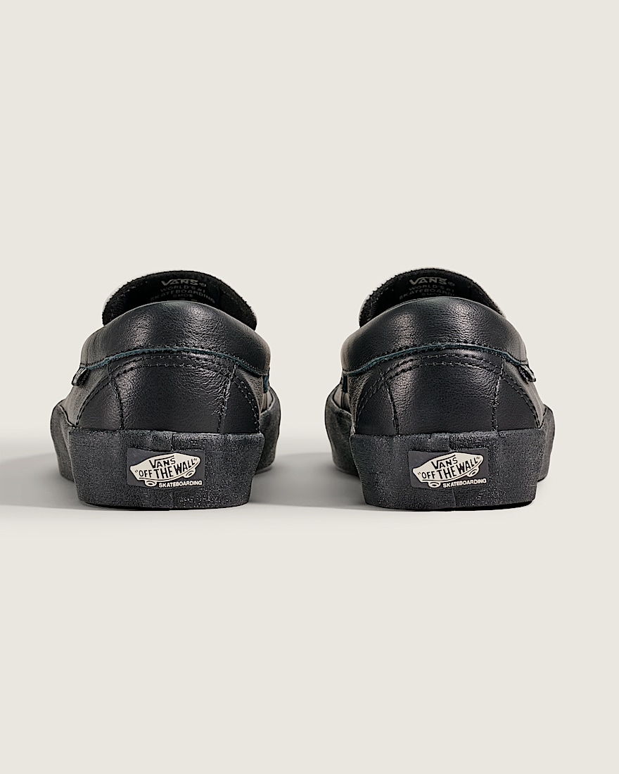 Skate Loafer Shoe VANS Black  White ALT3