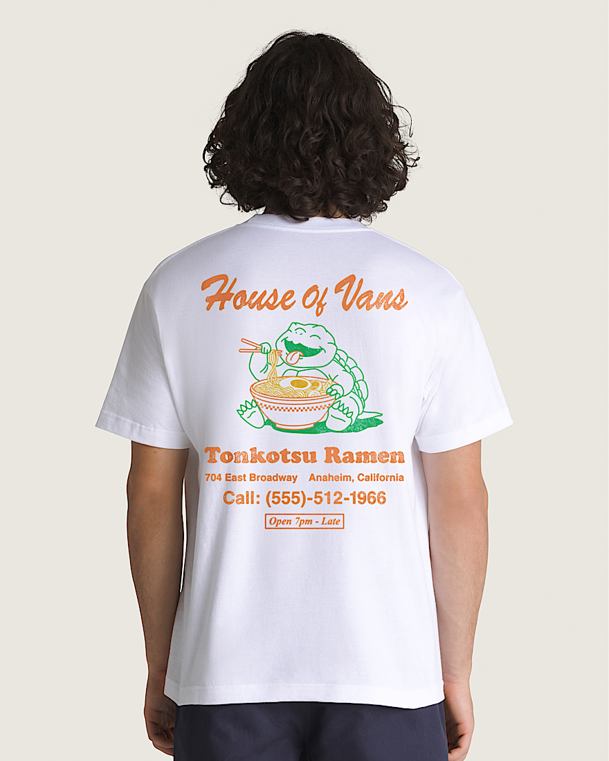 Tshirt Hot Ramen VANS Blanc ALT2