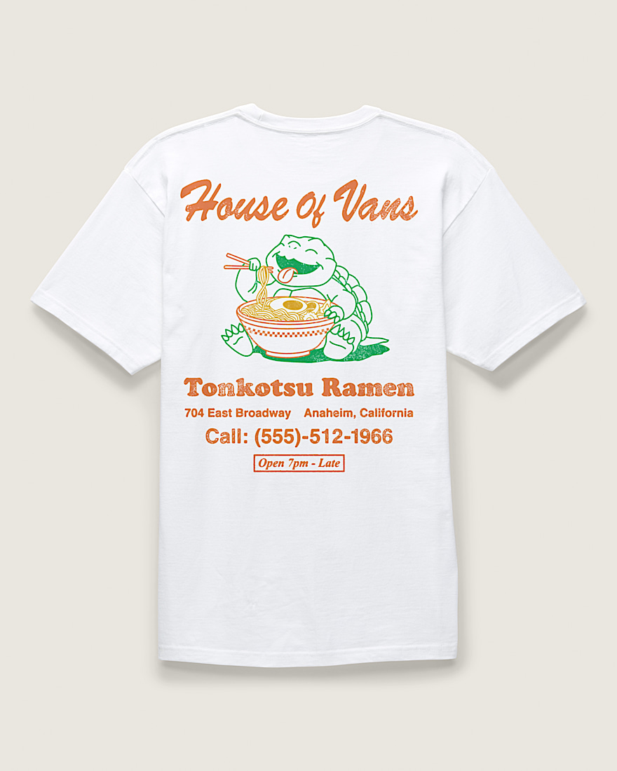 Tshirt Hot Ramen VANS Blanc HERO