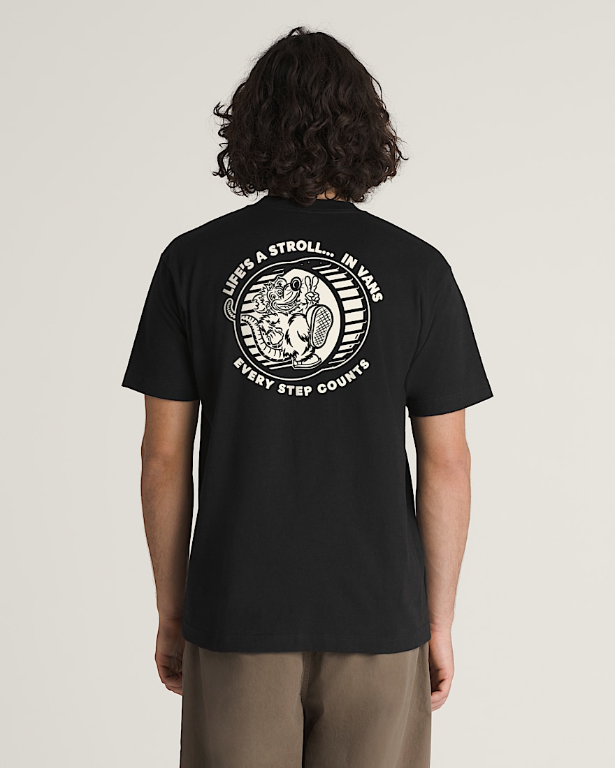 Wheelin in the Years TShirt VANS Black ALT2