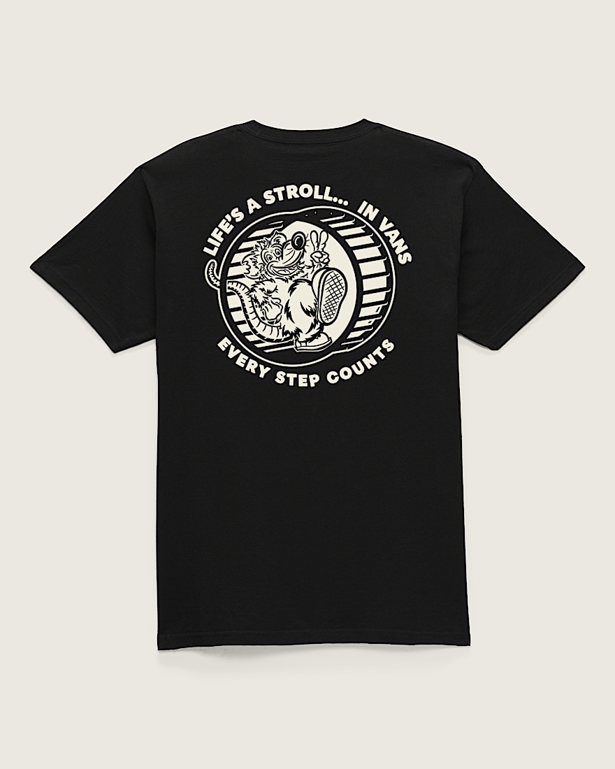 Wheelin in the Years TShirt VANS Black HERO