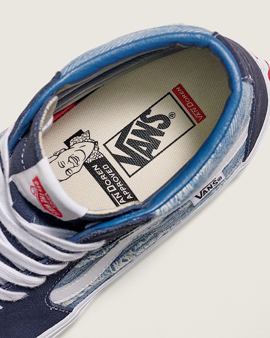 Van Doren Approved Skate SK8-Hi Denim Shoe