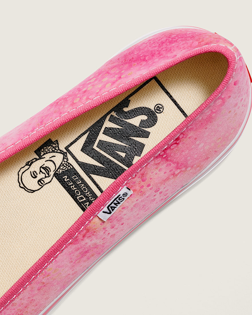 Van Doren Approved KVD Shoe VANS Dots Pink Lemonade Pink ALT4