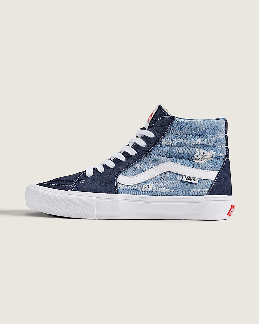 Van Doren Approved Skate SK8-Hi Denim Shoe - 1