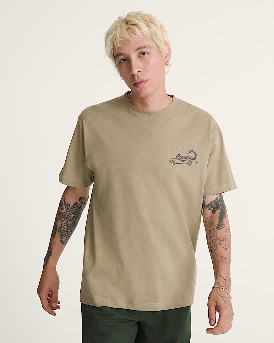 Sting Wagon TShirt VANS Bay Leaf Green ALT2