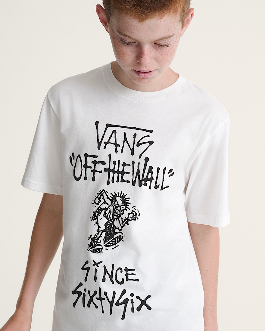 Kids Let Loose TShirt VANS White ALT4