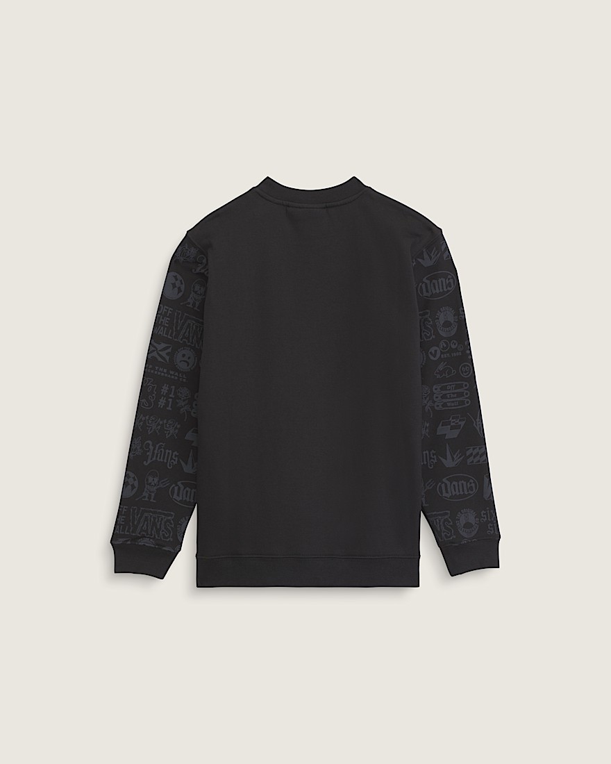 Kids Mixed Lot Crew Sweatshirt VANS Black ALT1