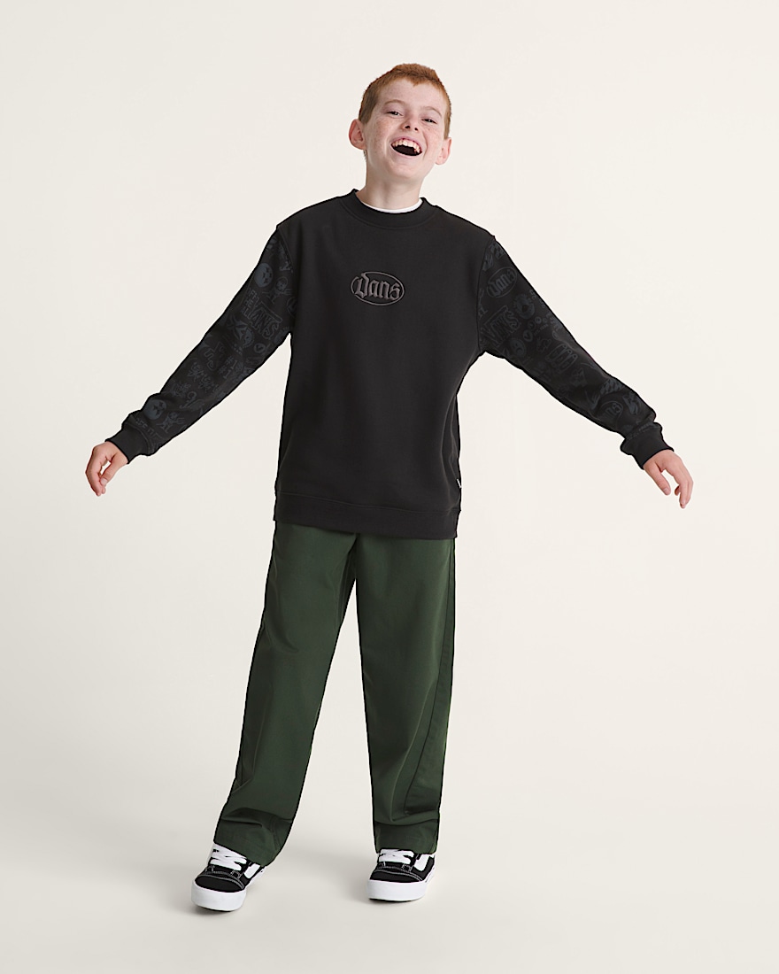 Kids Mixed Lot Crew Sweatshirt VANS Black ALT4