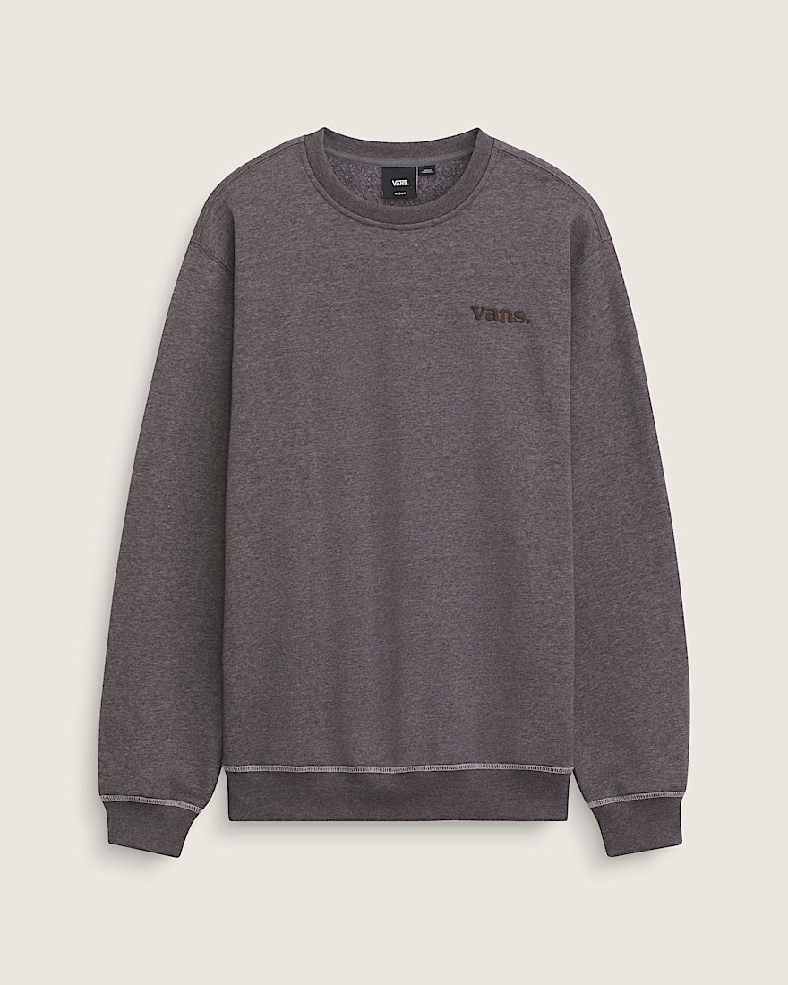 Vans 66 Crew Sweatshirt VANS Asphalt Grey HERO