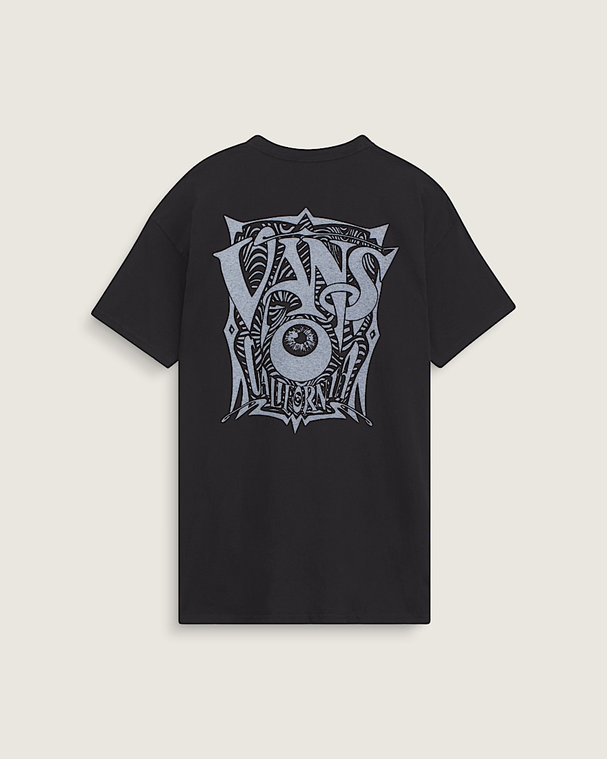 Waffle Shop Optic Eye TShirt VANS Black HERO