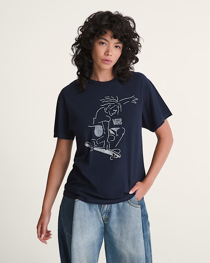 Waffle Shop Skate Crest T-Shirt