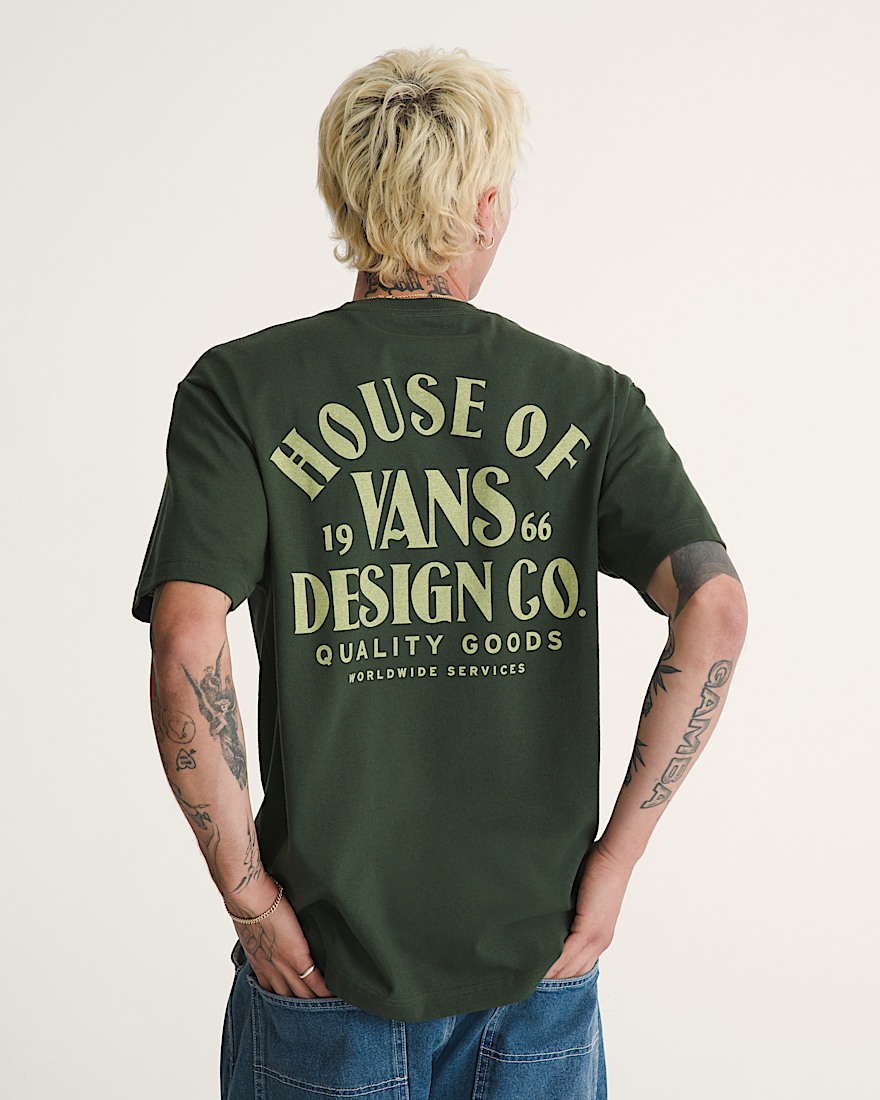 Vans HOV TShirt VANS Dried Kelp Green ALT3