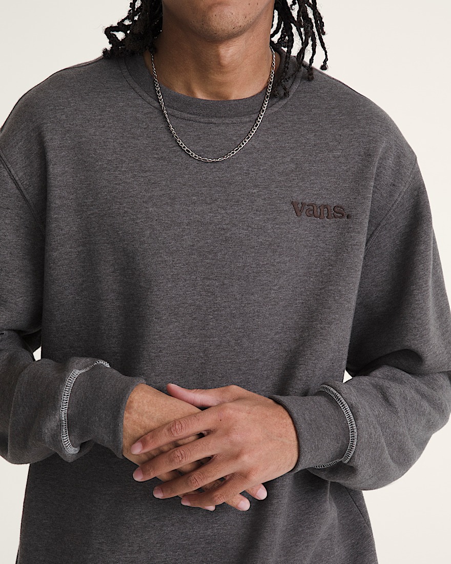 Vans 66 Crew Sweatshirt VANS Asphalt Grey ALT5