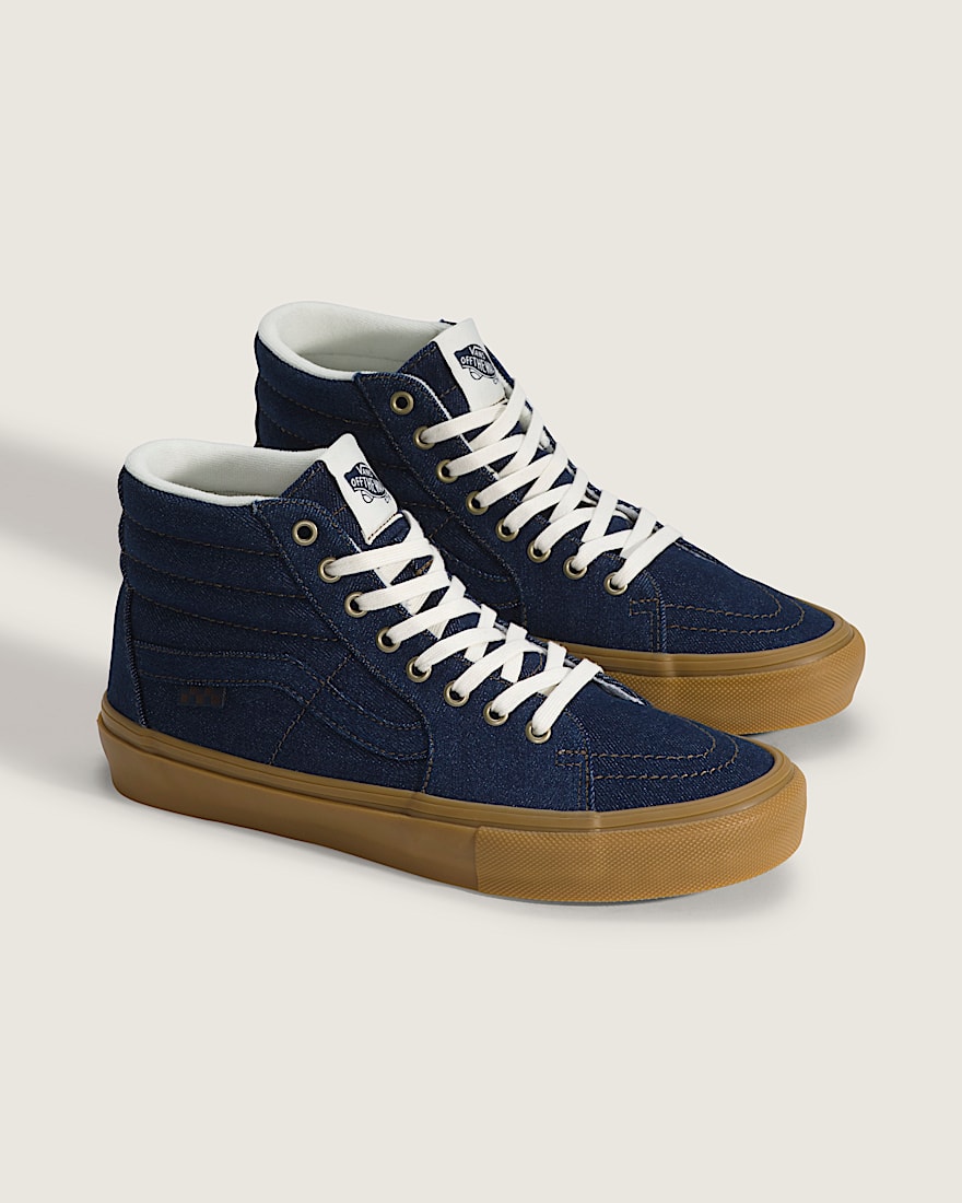 Skate Sk8Hi Shoe VANS Denim Blue ALT1