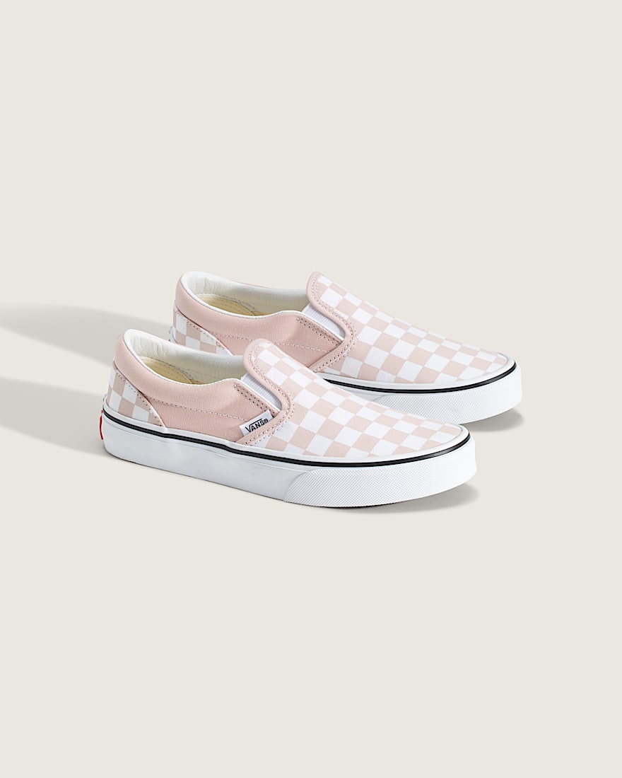 Big Kids Classic Slip-On Checkerboard Shoe