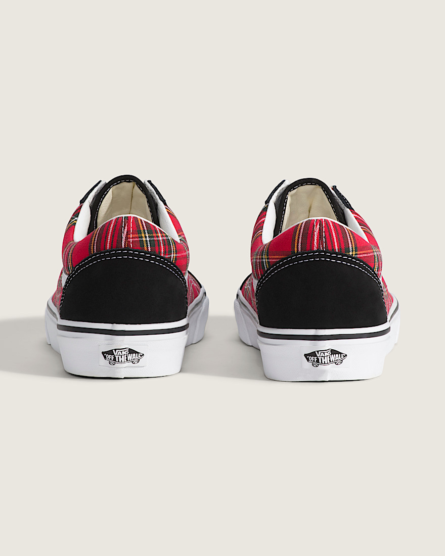 Old Skool Shoe VANS Red ALT3