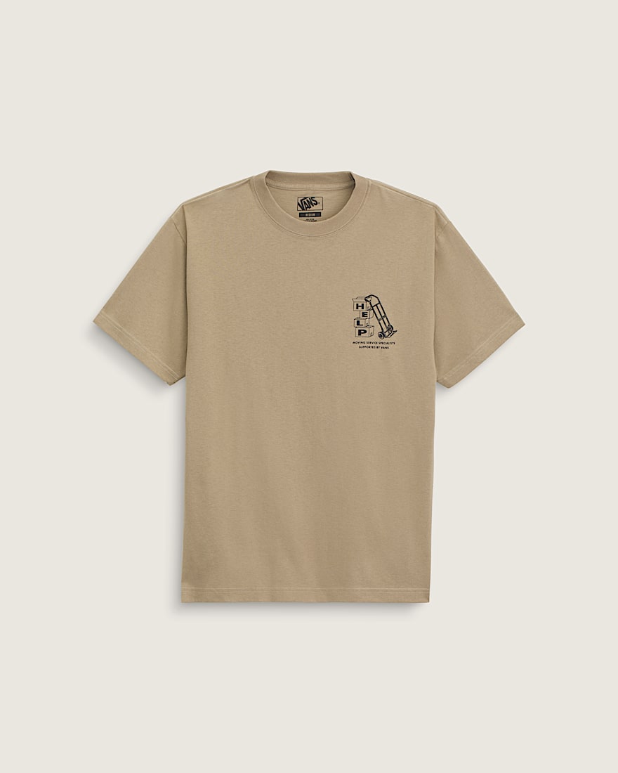 Moving Co TShirt VANS Bay Leaf Brown ALT1
