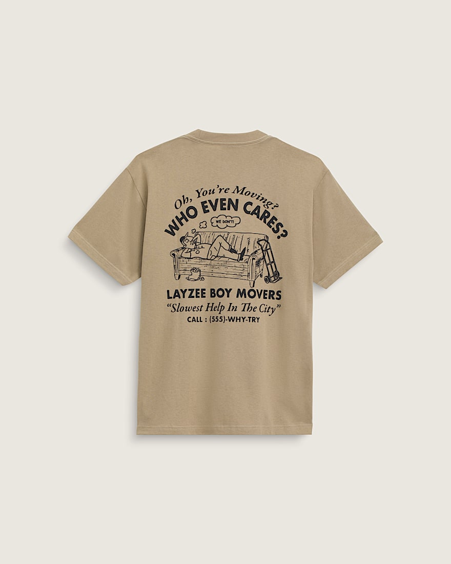 Moving Co TShirt VANS Bay Leaf Brown HERO